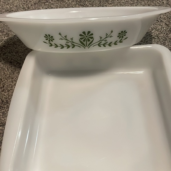 Glasbake Vintage Milk Glass Bakeware - Picture 2 of 5